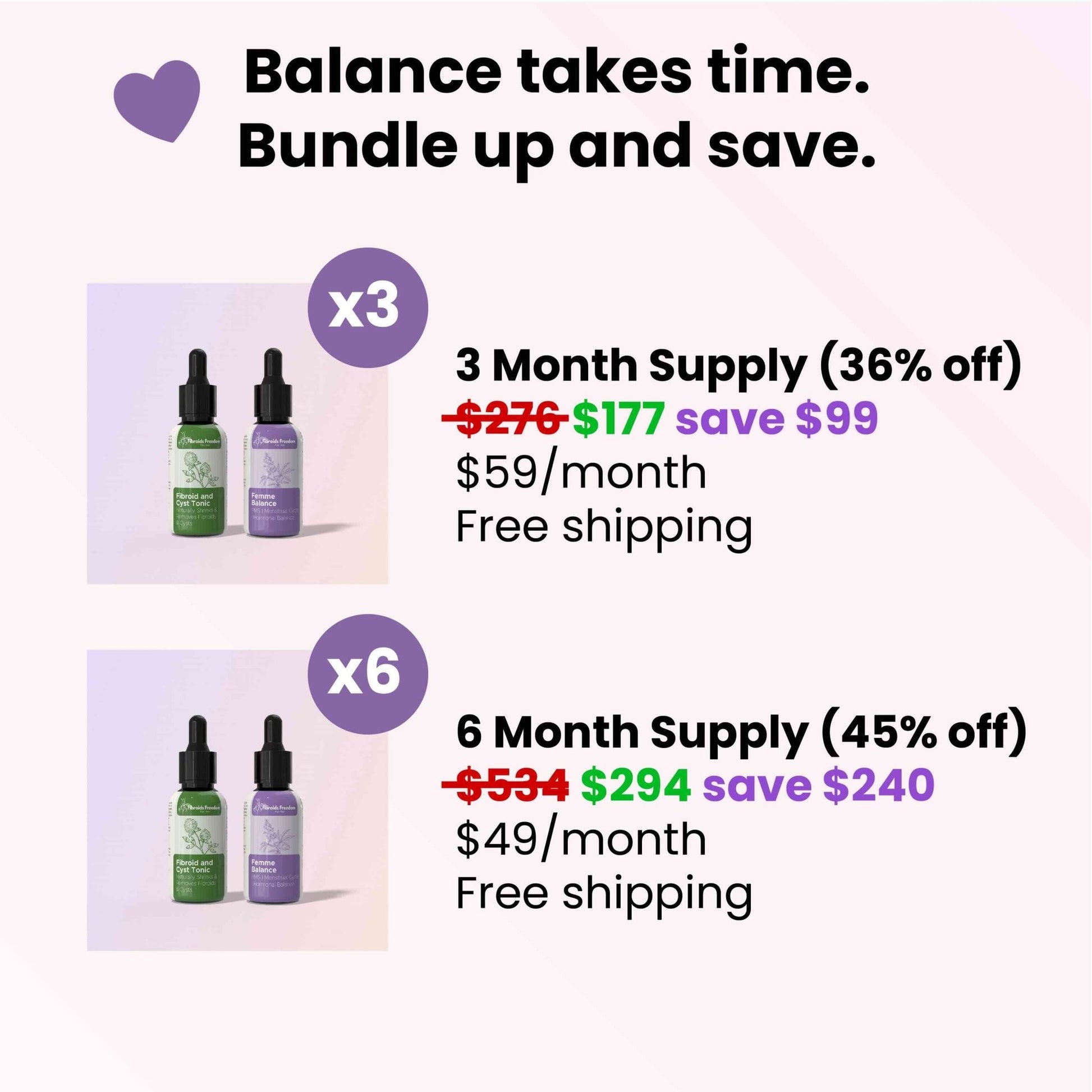 Fibroids Freedom For Her Bundle - Fibroids Freedom For Her